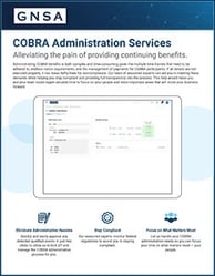 COBRA Administration Product Profile Cover Image