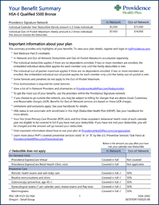 HSA-E Qualified 5500 Bronze Plan