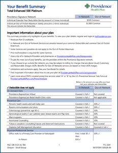 Total Enhanced 500 Platinum Plan