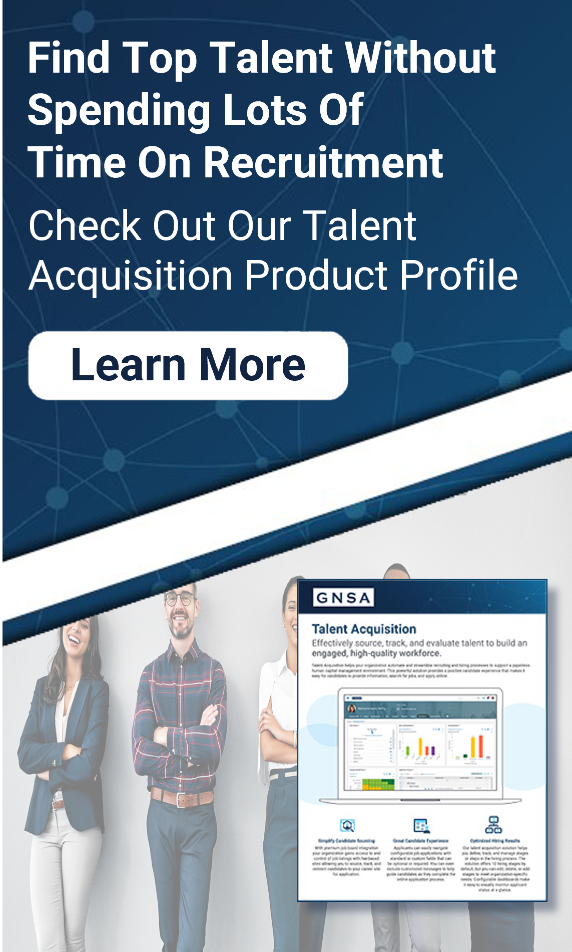 Talent Acquisition Product Profile CTA - Vertical